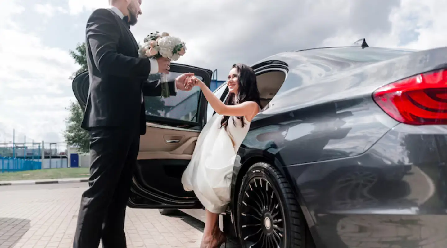 wedding limo rental near me